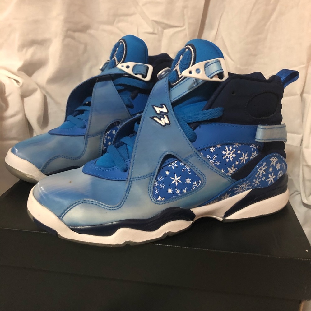 Jordan 8 Retro Snow Blizzard (GS) size:7Y